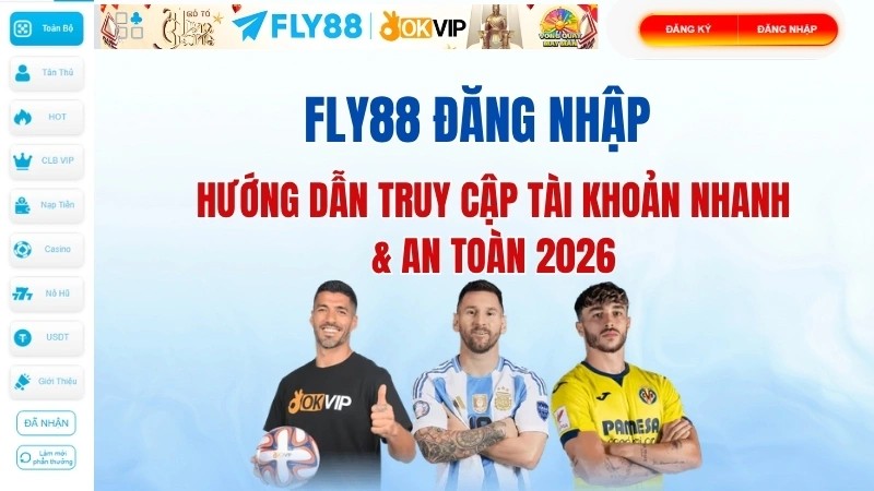 Fly88 Đăng Nhập – Hướng Dẫn Truy Cập Tài Khoản Nhanh & An Toàn 2026